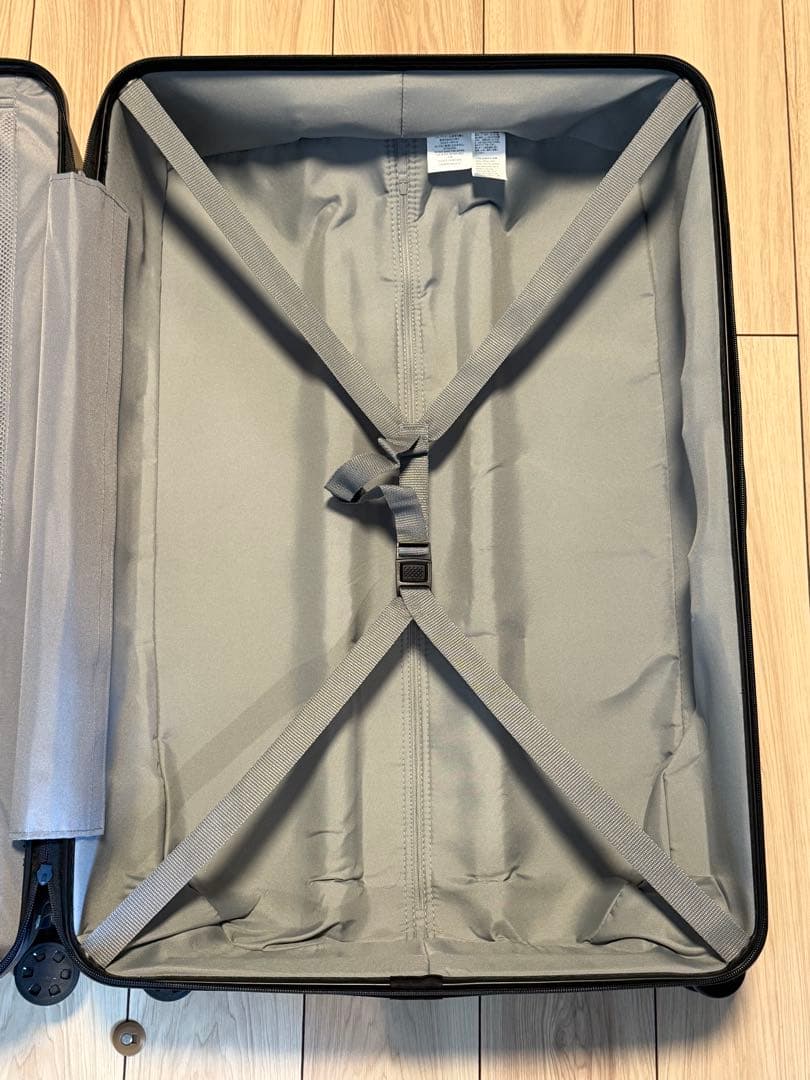 【世田谷区・目黒区】無印良品 ハードキャリーケース（105L・黒）