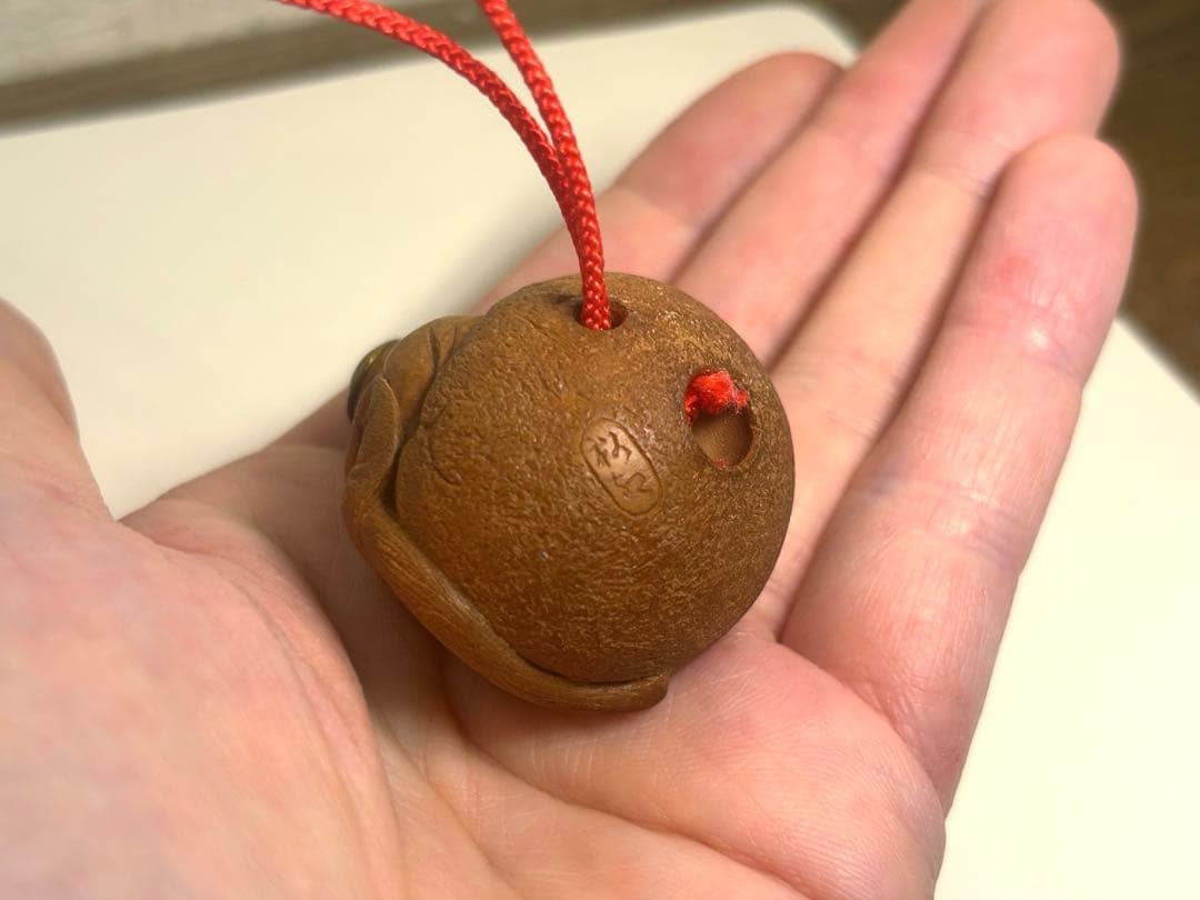 根付　提物　孫悟空　柘植