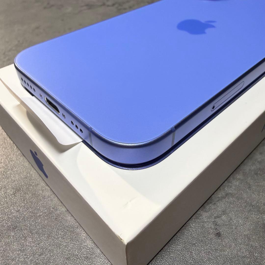 【美品】iPhone16 ウルトラマリン 128GB SIMフリー