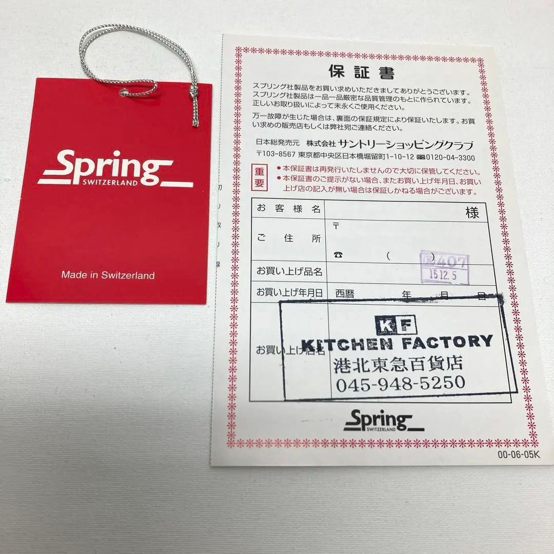 スイス スプリング社 両手深型鍋 22cm DOMO