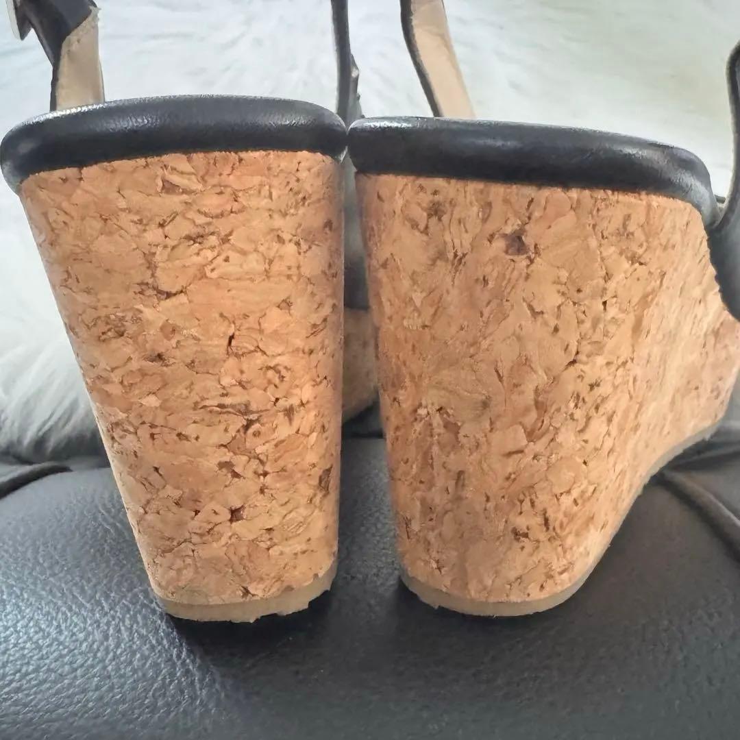 ジミーチュウ ウェッジソールサンダル