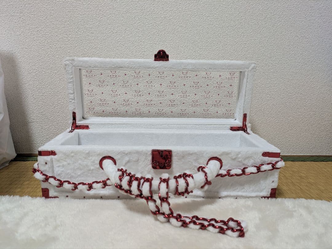 エンジェル　シャンパン　空箱　レットファー