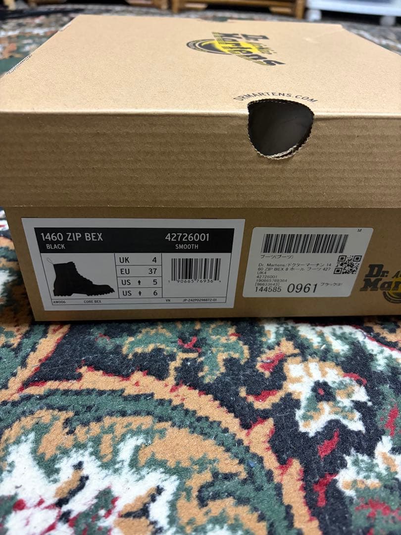 靴 Dr. Martens/1460 ZIP BEX 8 42726001