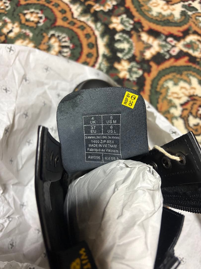 靴 Dr. Martens/1460 ZIP BEX 8 42726001