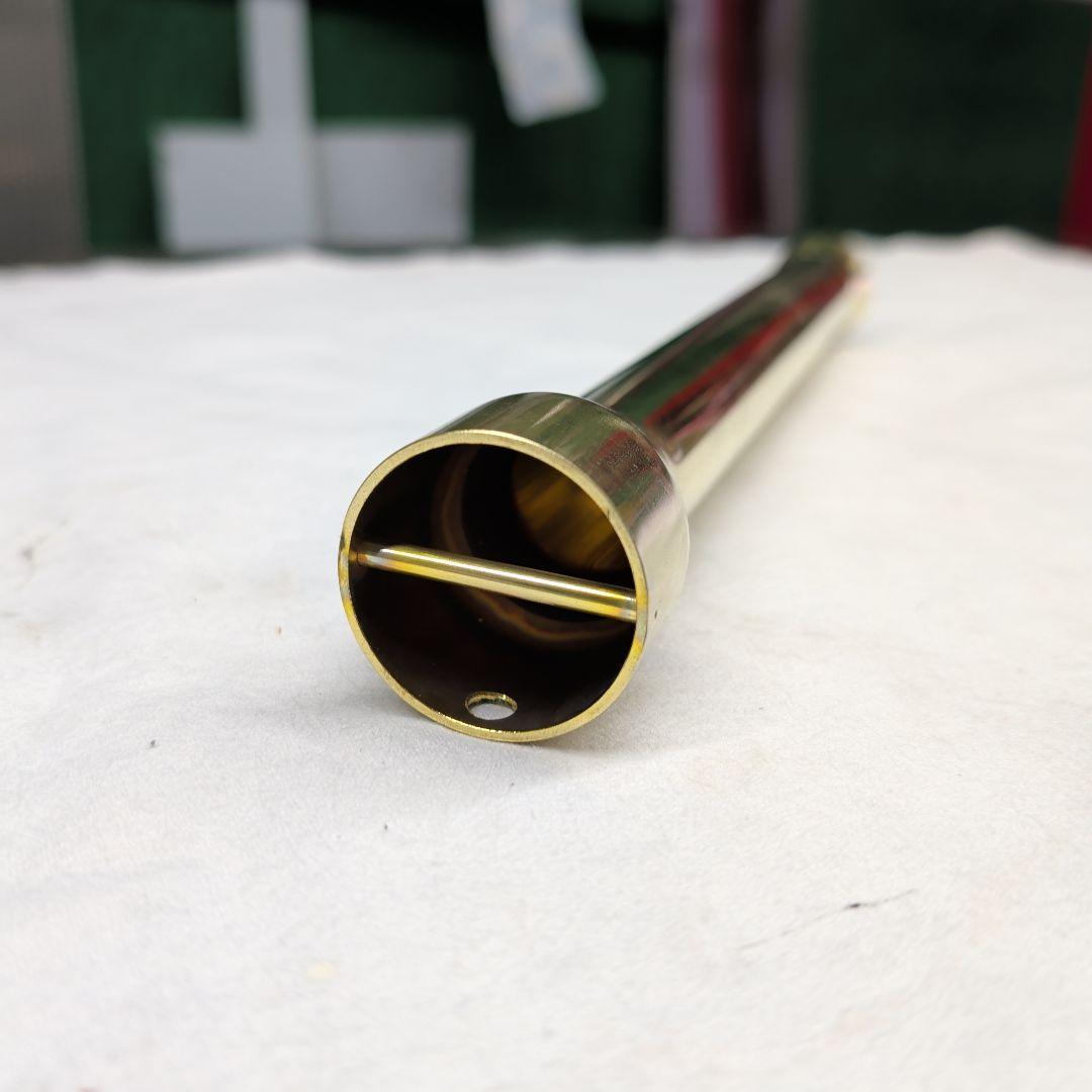 【tomo130z】スガヤロング真鍮サイレンサー28