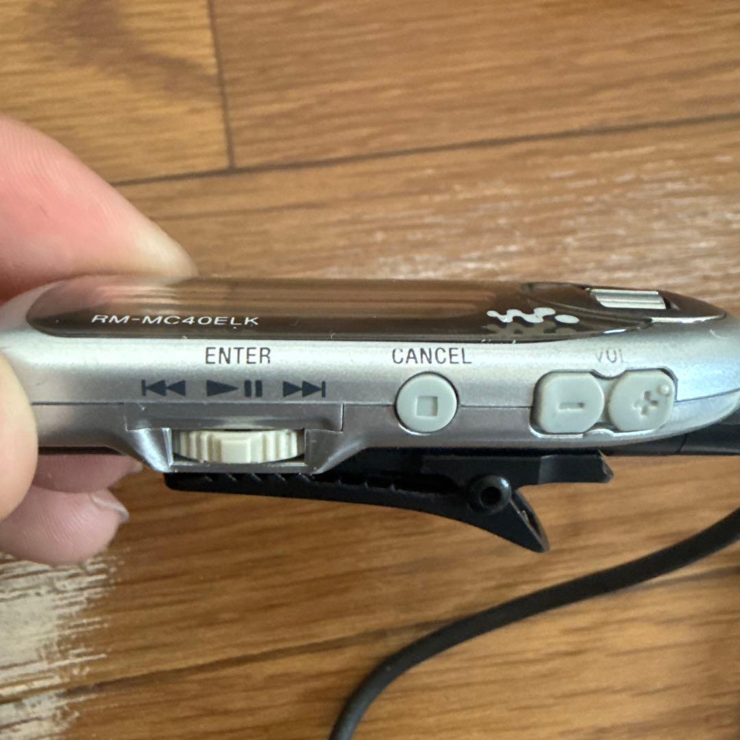 SONY RM-MC40ELK ポータブルMD