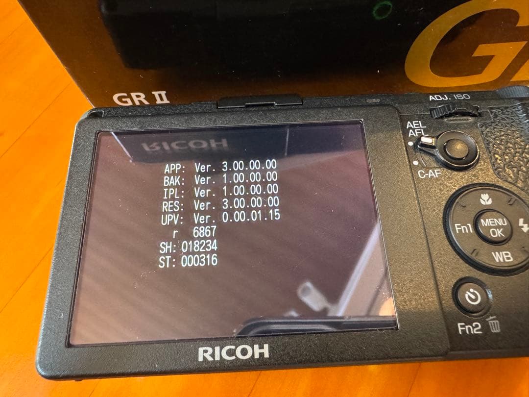 RICOH GR II 【ジャンク品】コンパクトデジタルカメラ