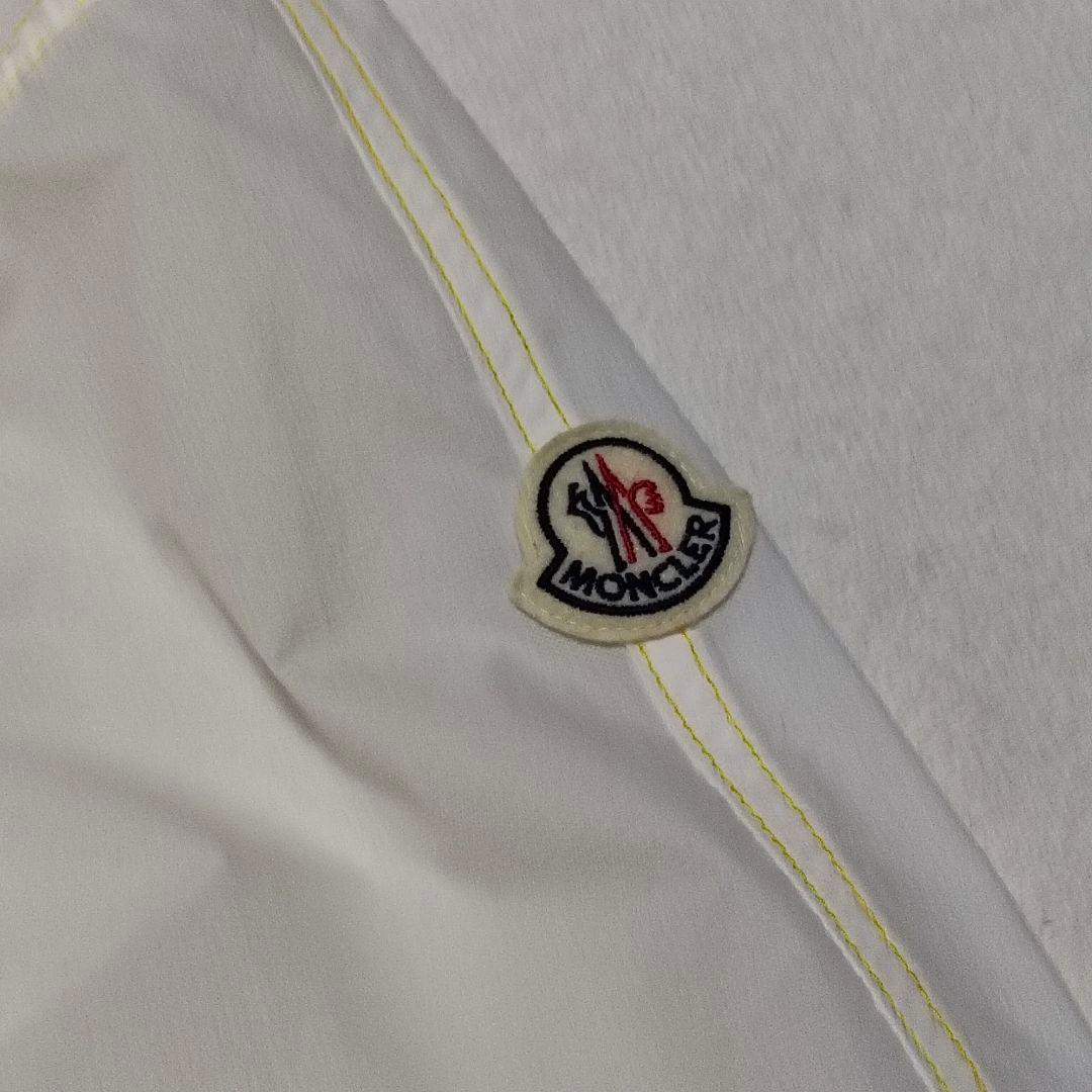 MONCLER　DOI　ナイロンジャケット　ホワイト　イエロー　Ｌ