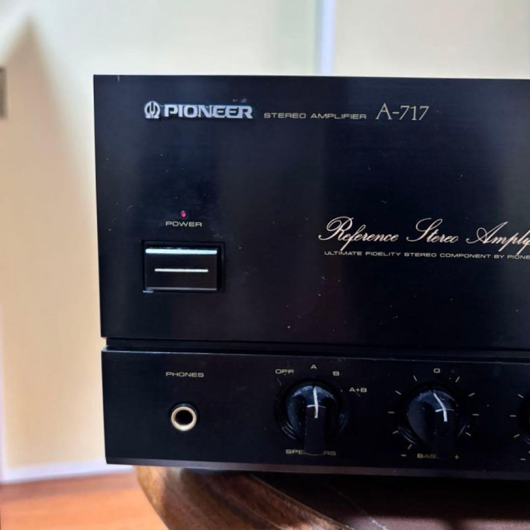 美品　Pioneer A-717 プリメインアンプ　1987年製　動作品