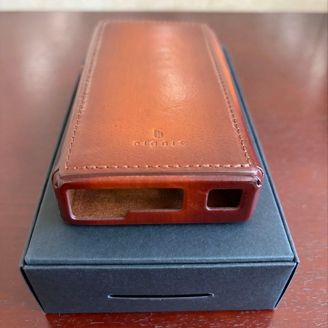 Dignis Patina Brown Case for NW-WM1 箱付
