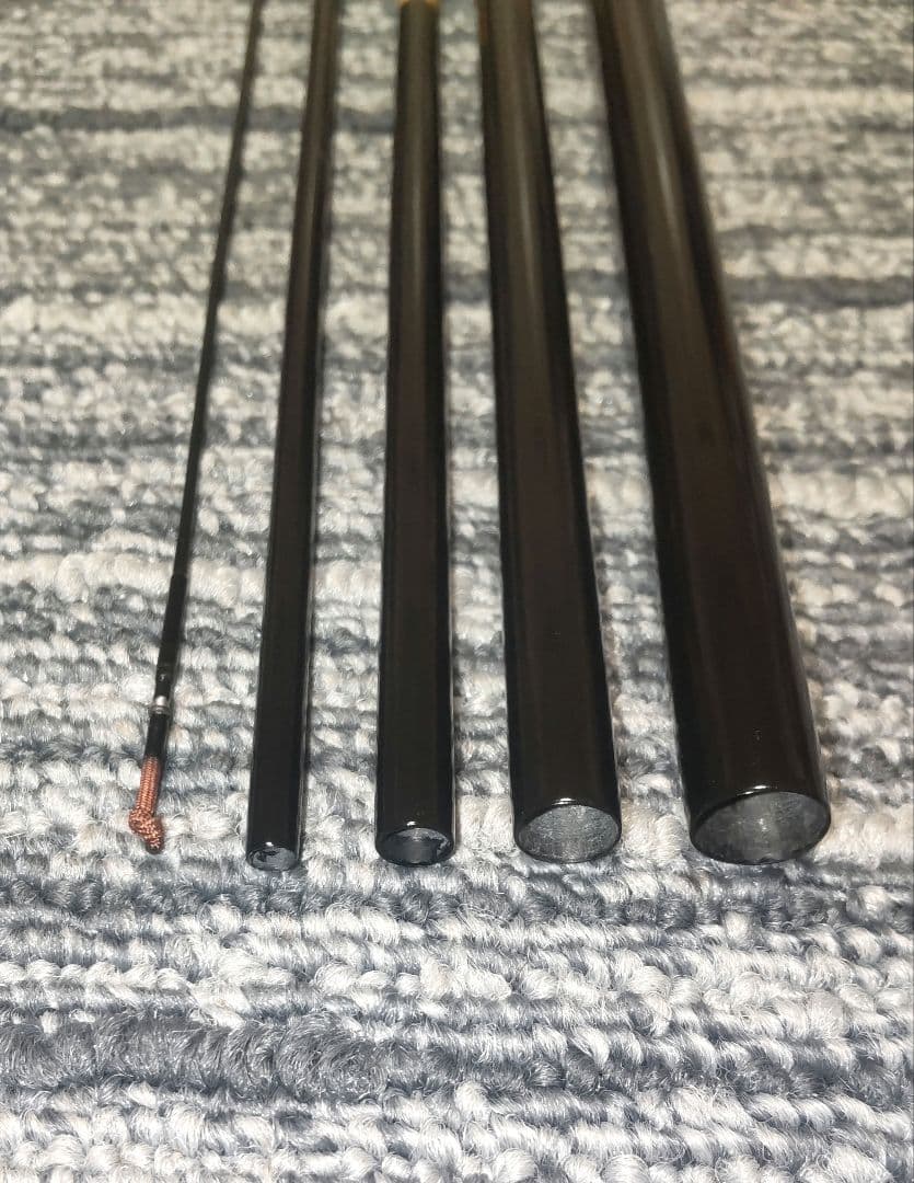 シマノ 朱紋峰 飛造り十五尺　使用品