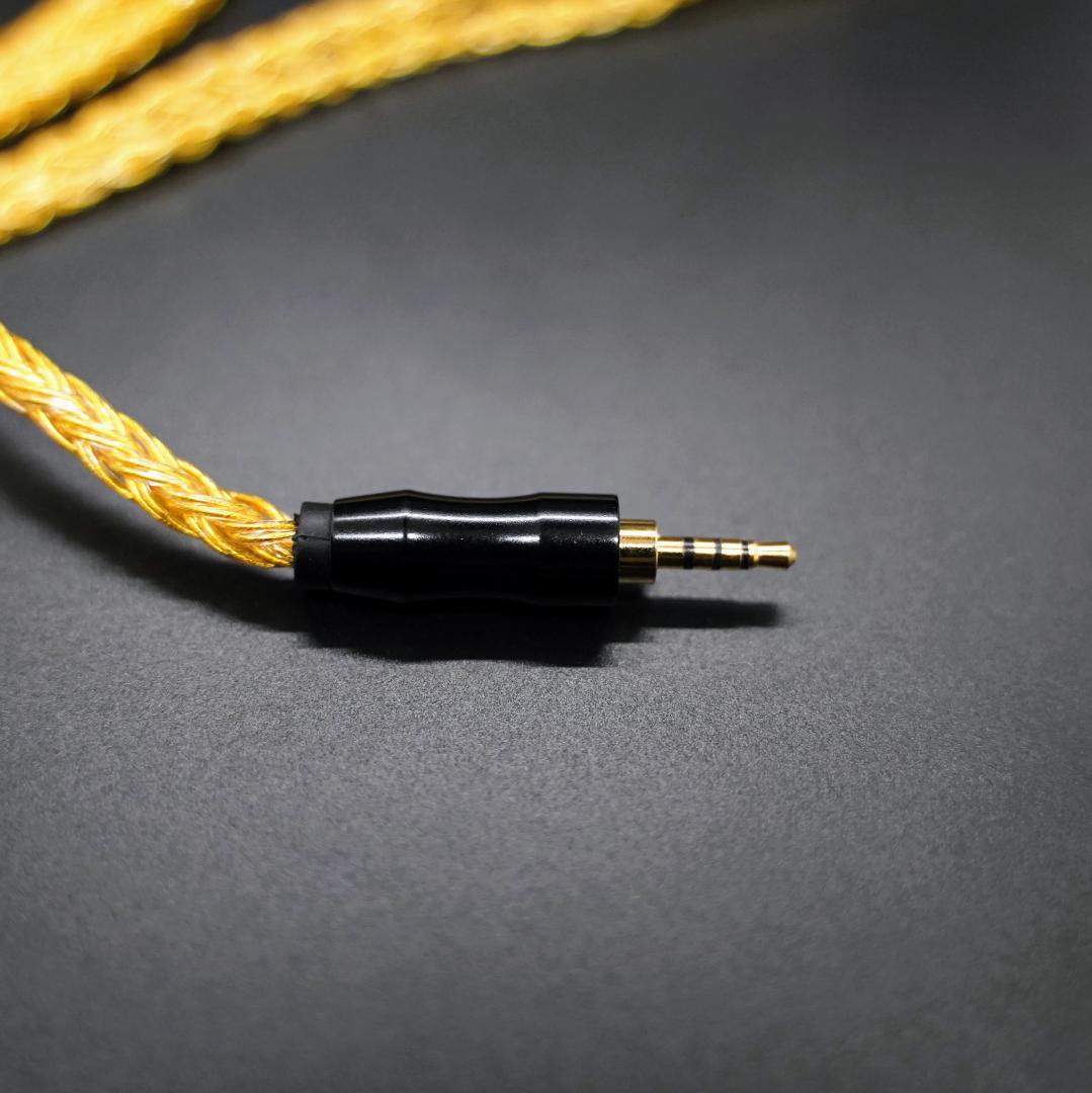 最後1点!最高仕様16コア 金メッキケーブル 膨張式mmcx/2.5mmバランス