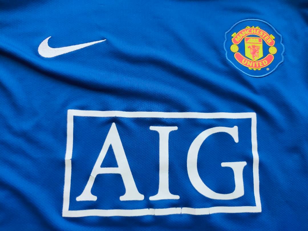 【激レア】マンU ルーニー 08/09 長袖ユニフォーム XLサイズ