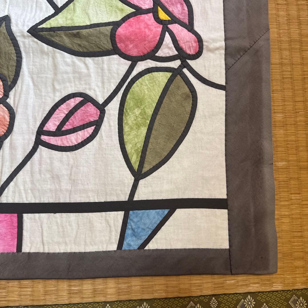 ゆ*め様 ステンドグラス風デザインパッチワーク