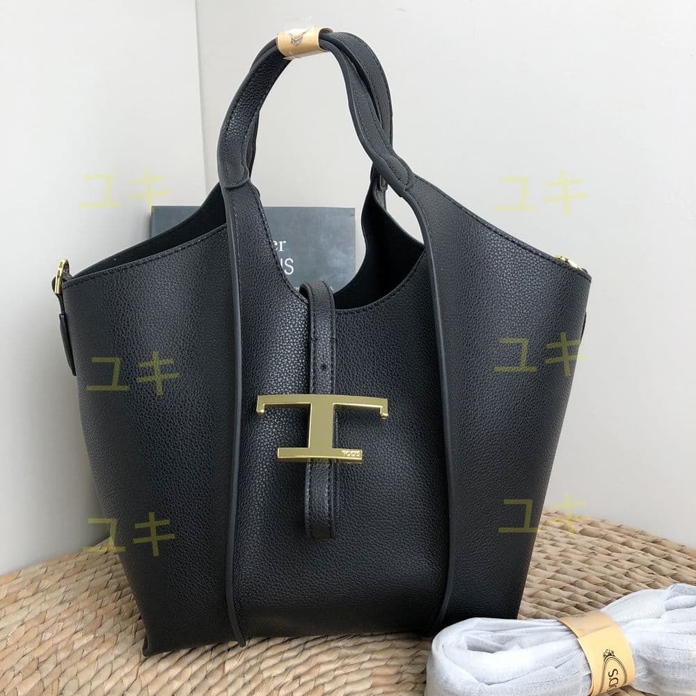 トッズ Tタイムレス スモール ショルダーバッグ ブラック
