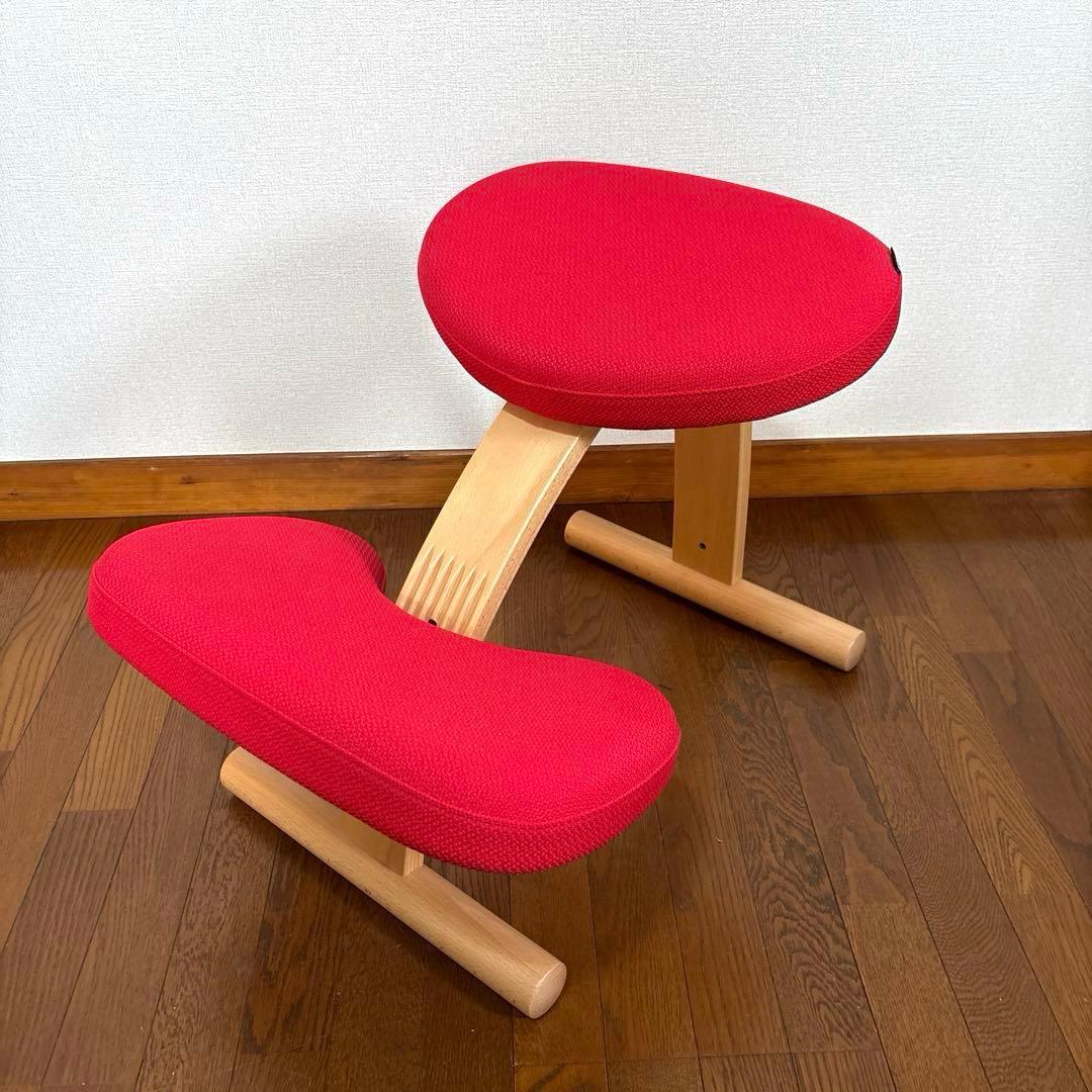 【美品】バランスイージー 通常フレーム レッド