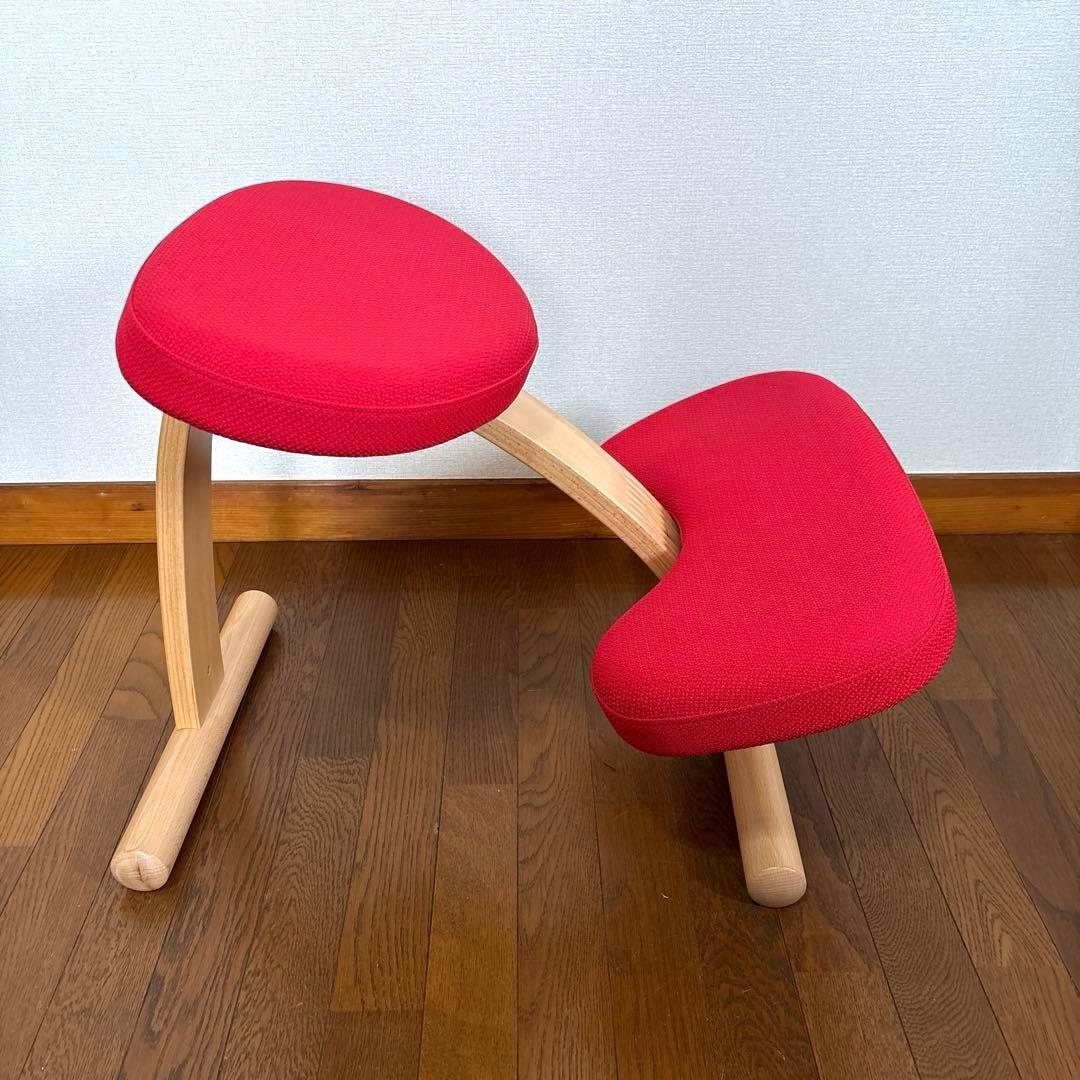 【美品】バランスイージー 通常フレーム レッド