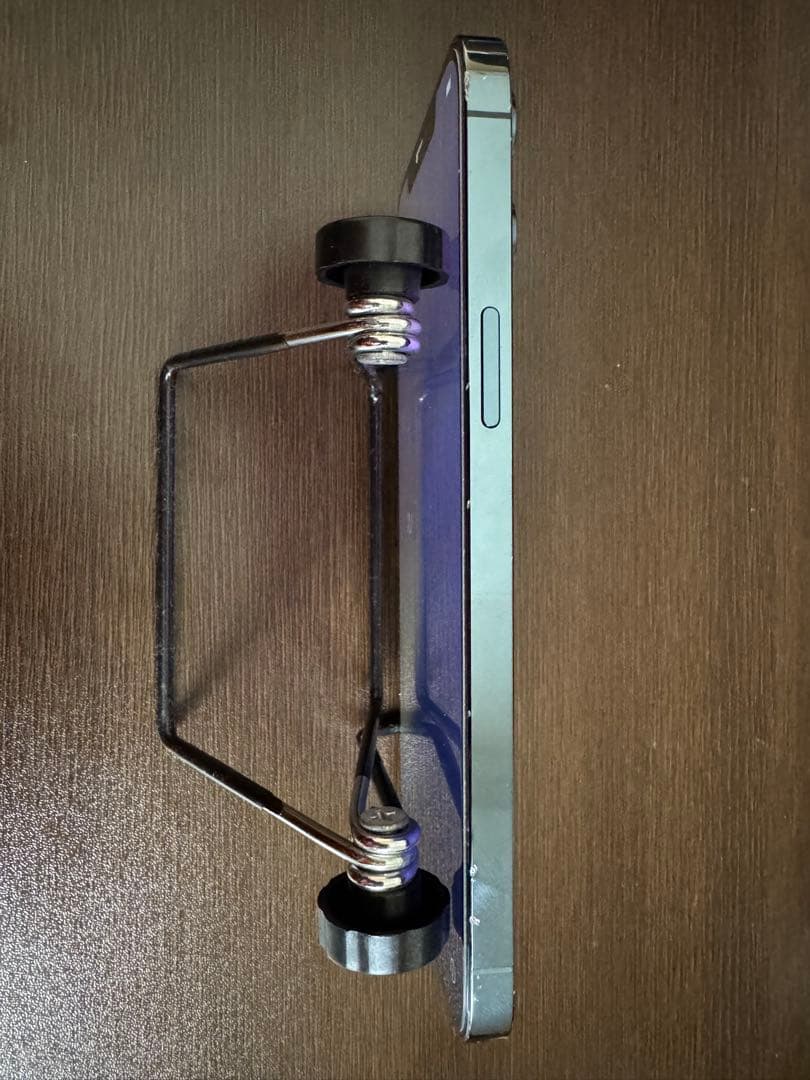 iPhone 12 pro max 256GB simフリー 美品純正レザー付き