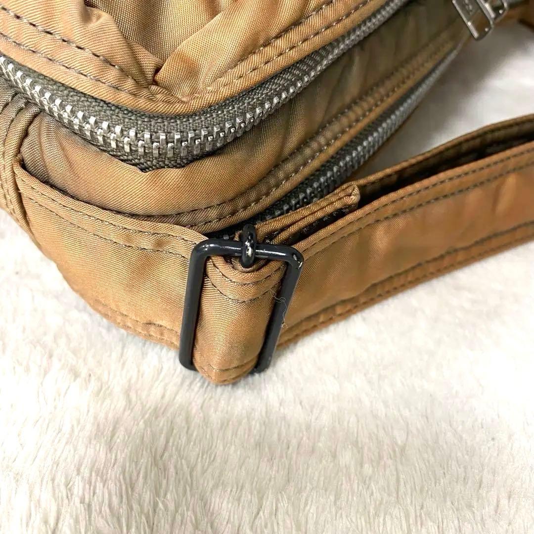 ロ*ン様 希少　ポーター　タンカー　ショルダーバッグ　2層　ピンクゴールド　PO