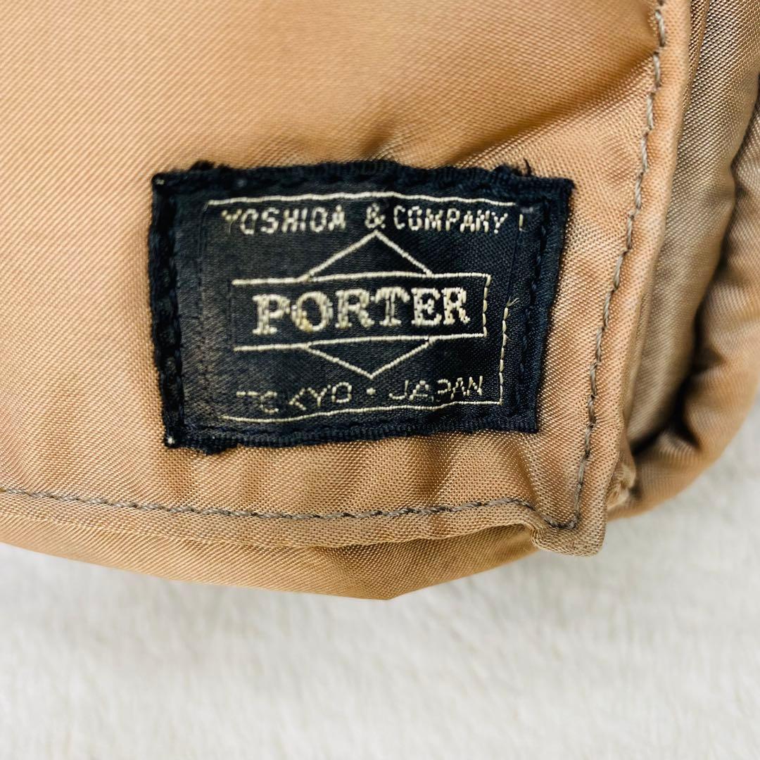 ロ*ン様 希少　ポーター　タンカー　ショルダーバッグ　2層　ピンクゴールド　PO