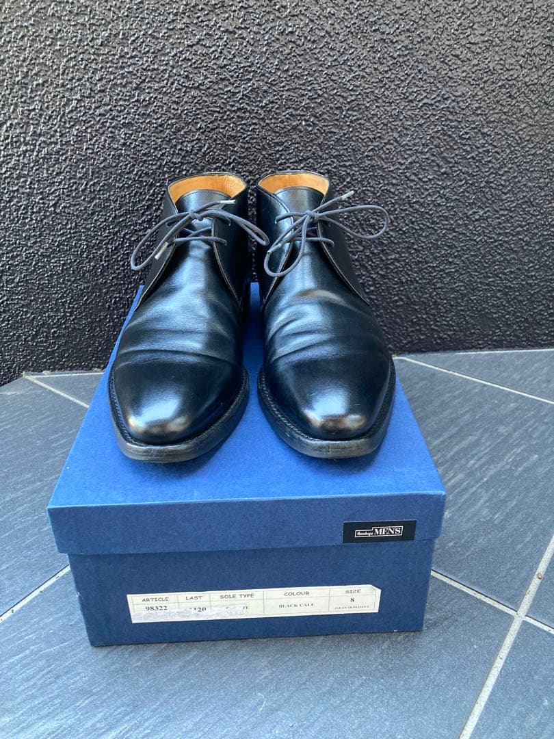 JALAN SRIWIJAYA ジャランスリワヤ　チャッカーブーツ黒色