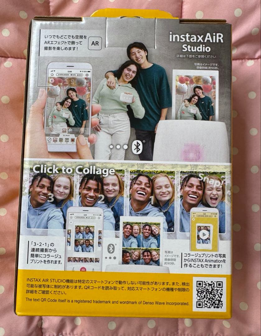 instax mini Link3 スマホチェキプリンター3 クレイホワイト