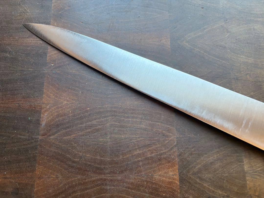 月山義高作　INOX ステンレス　筋引　270mm 包丁　全鋼　洋包丁