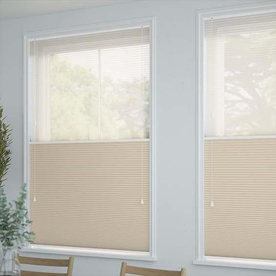 【最終値下げ】未使用　ハニカムシェード　シアーベージュ　165×180