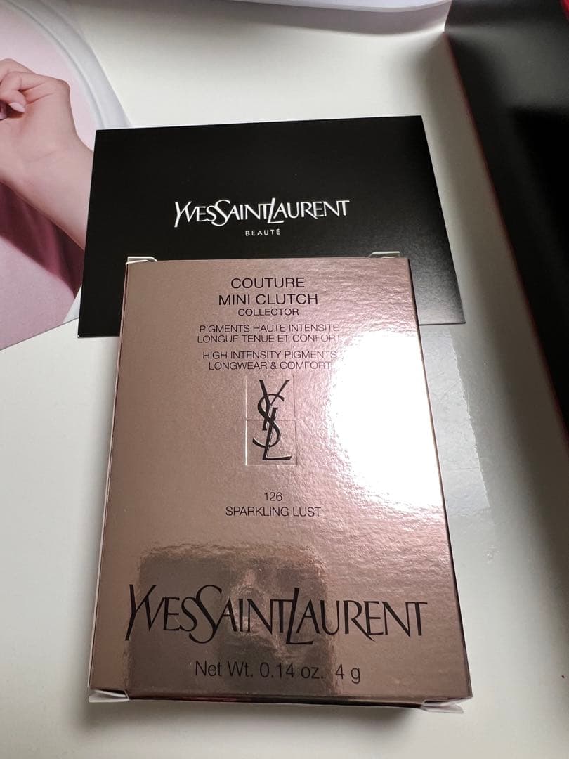 YSLイヴサンローラン　126　クチュール ミニ クラッチ コレクター　2026