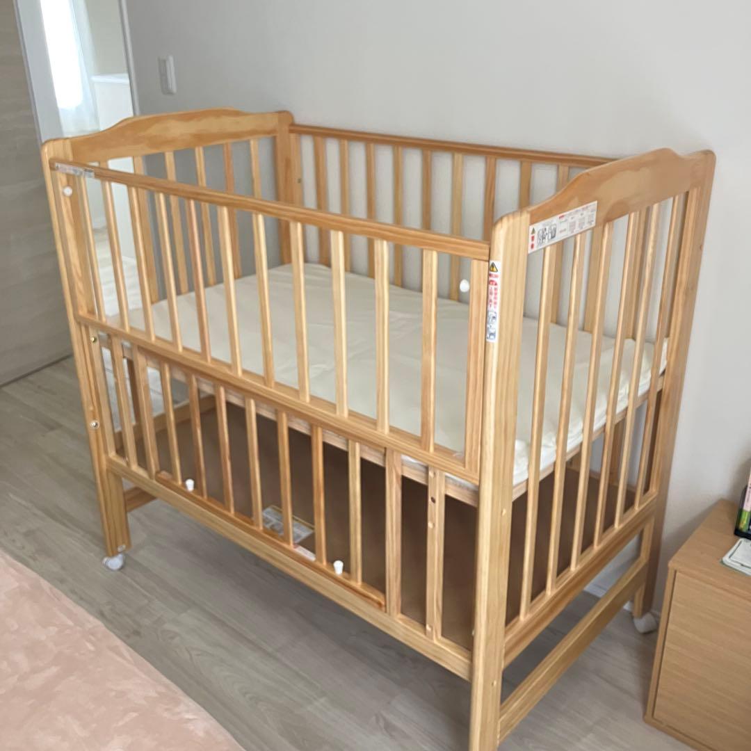 KATOJI ベビーベッド ハイタイプ ハイシートベビーベッド カトージ