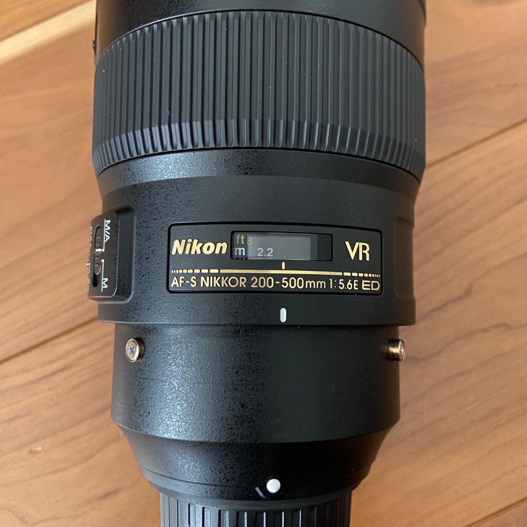 美品 Nikon AF-S 200-500mm f/5.6E VR おまけ有り