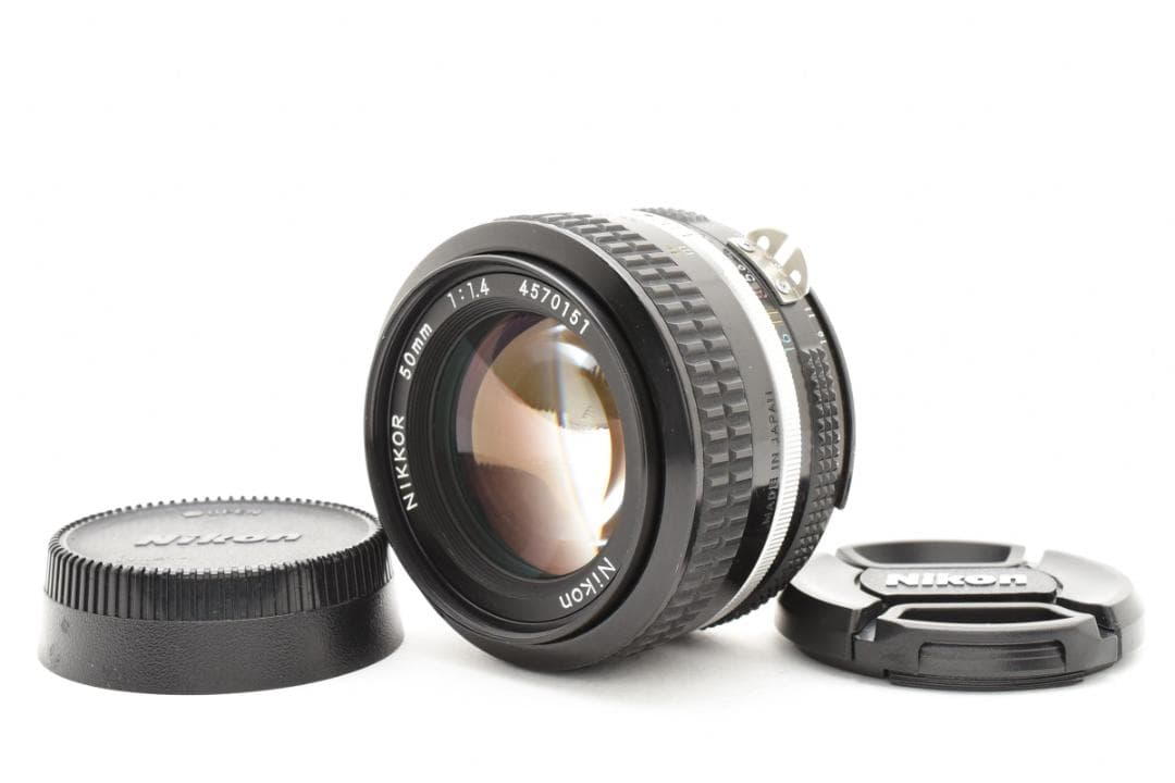 美品　NIKON ニコン AI NIKKOR 50mm f1.4 M153
