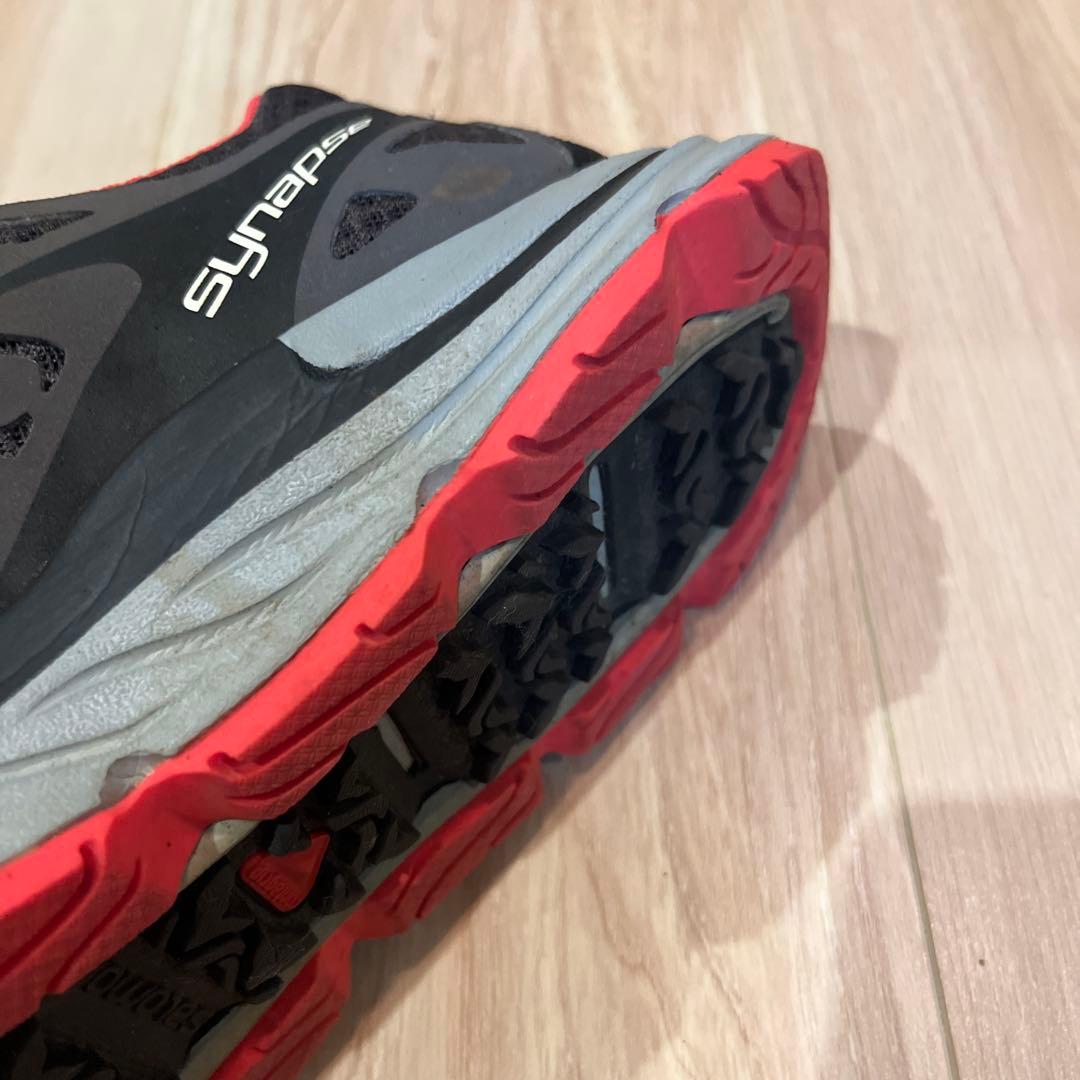 サロモンsalomon◆ローカットスニーカー/24cm/グレー/327276