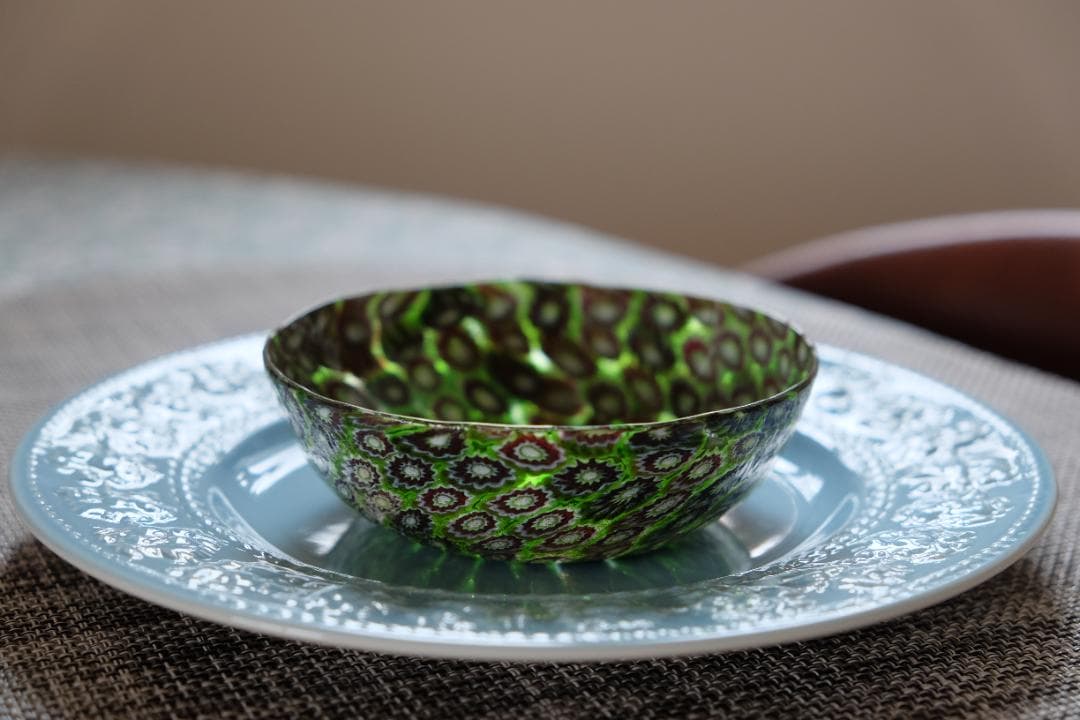 吹きガラス ボウル 小鉢 プレート 花瓶 ワイングラス 舩木倭帆 小谷眞三 作家