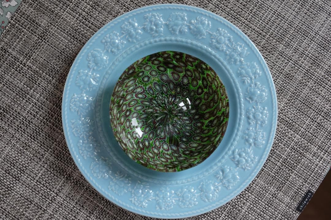 吹きガラス ボウル 小鉢 プレート 花瓶 ワイングラス 舩木倭帆 小谷眞三 作家