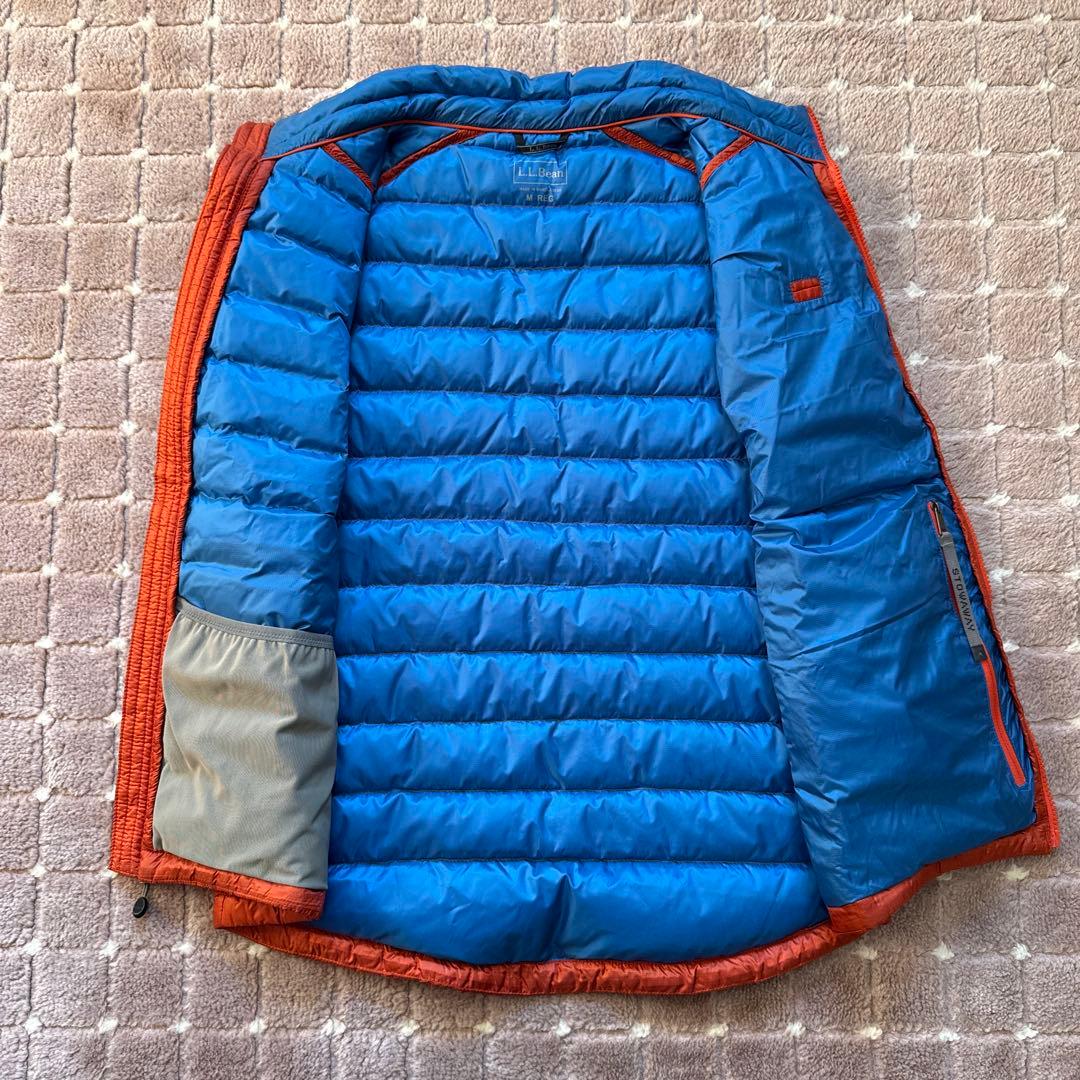 llbean ダウンベスト　古着　PERTEX アウトドア