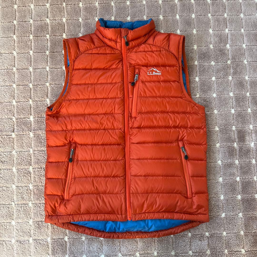 llbean ダウンベスト　古着　PERTEX アウトドア