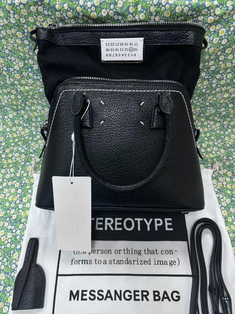 5AC MINI メッセンジャーバッグ ブラック MM7