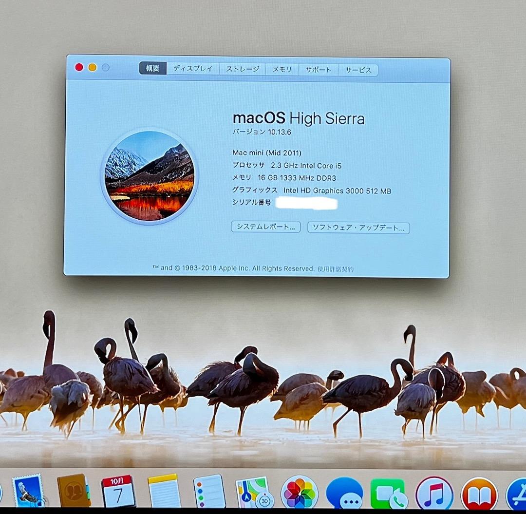 美品♪〜Mac mini (Mid 2011)【アドビCS6＆ Office】