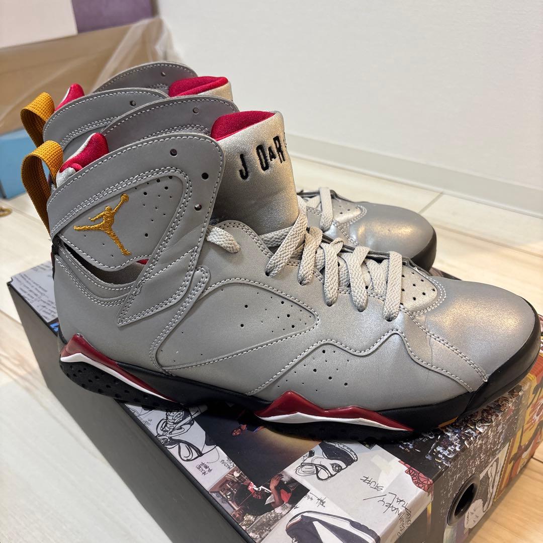 NIKE AIR JORDAN7 リフレクティブカーディナル