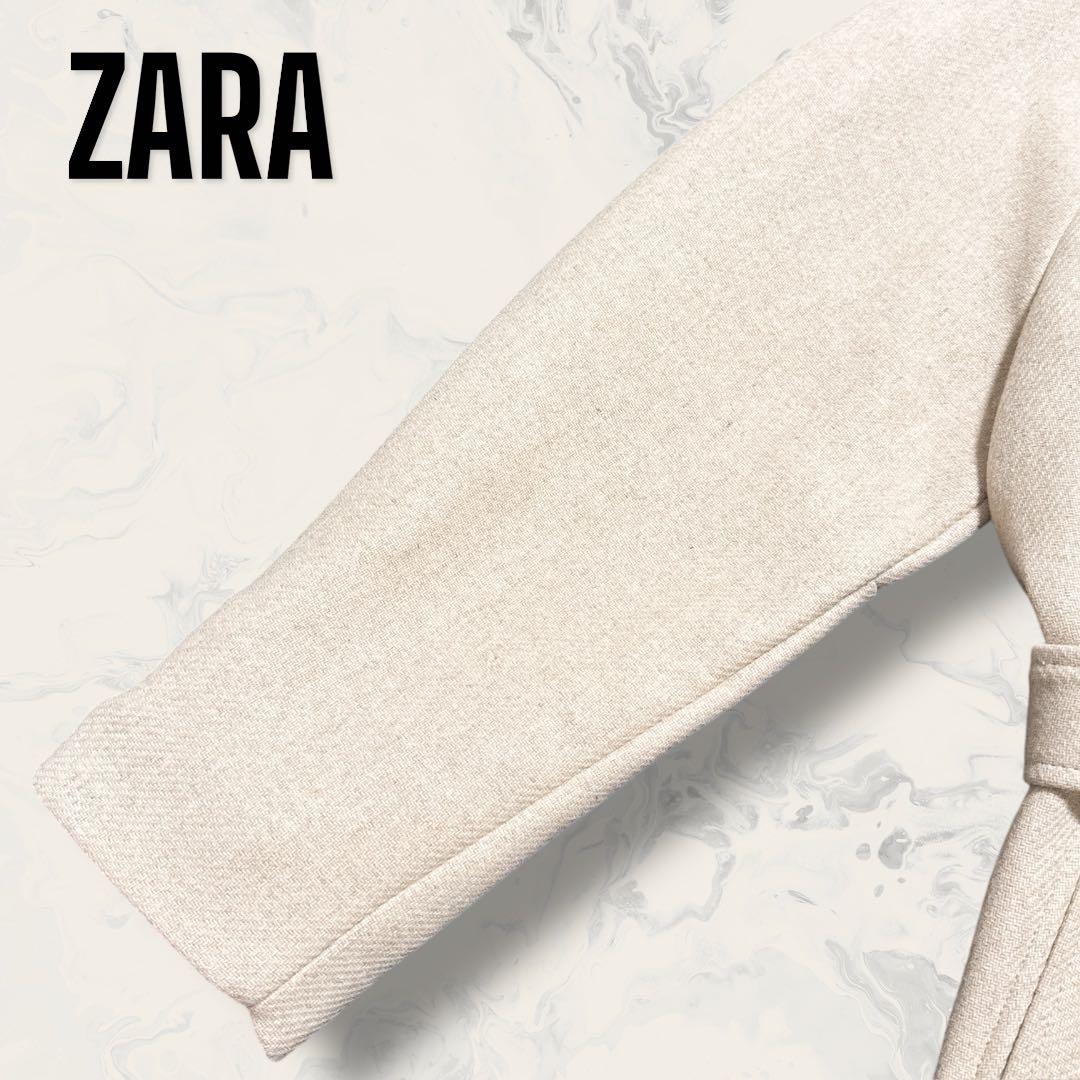 【未使用】 ZARA 新タグ イタリア プラート オーバーサイズ コート