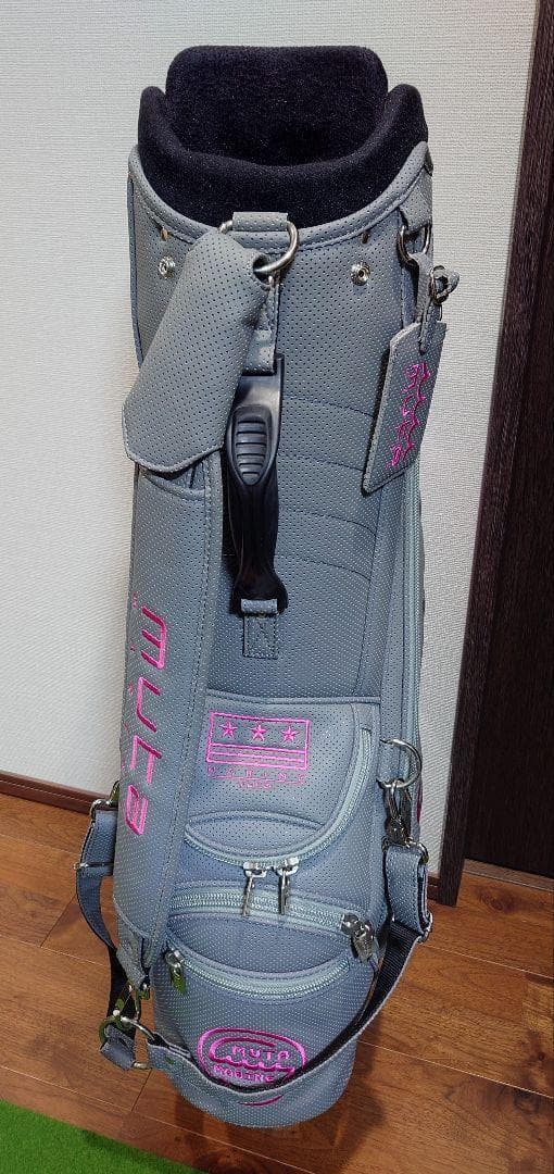 muta・ムータマリン　エシカルレザー　スタンド式　キャディバッグ