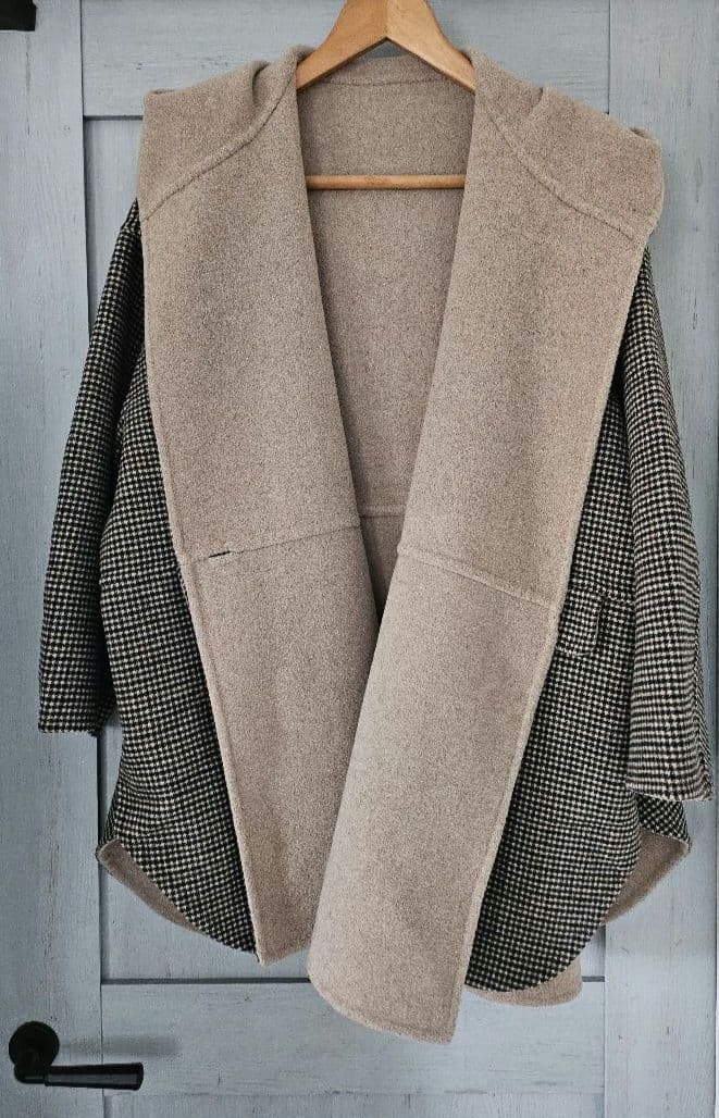 SHIPS any リバー フード ミディコート