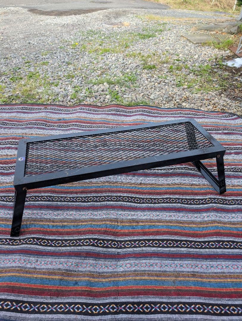 キャンプマニアプロダクツ アイアングリルスタンド2セット