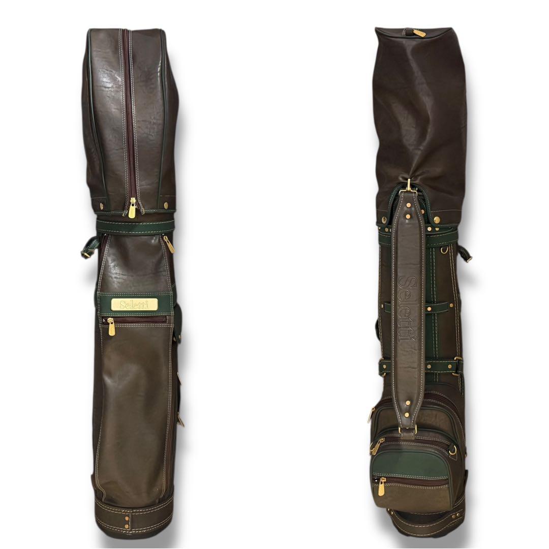 archive Seletti キャディバッグ ゴルフセット9点 ボール レザー