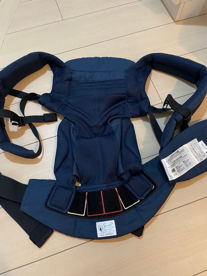 【美品】エルゴベビー　オムニ360 クールエア　ミッドナイトブルー
