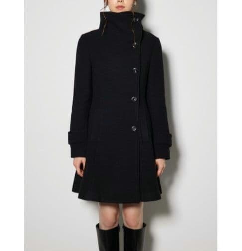 ぴ*)様 オーバーネックシンデレララインミニコート　rienda