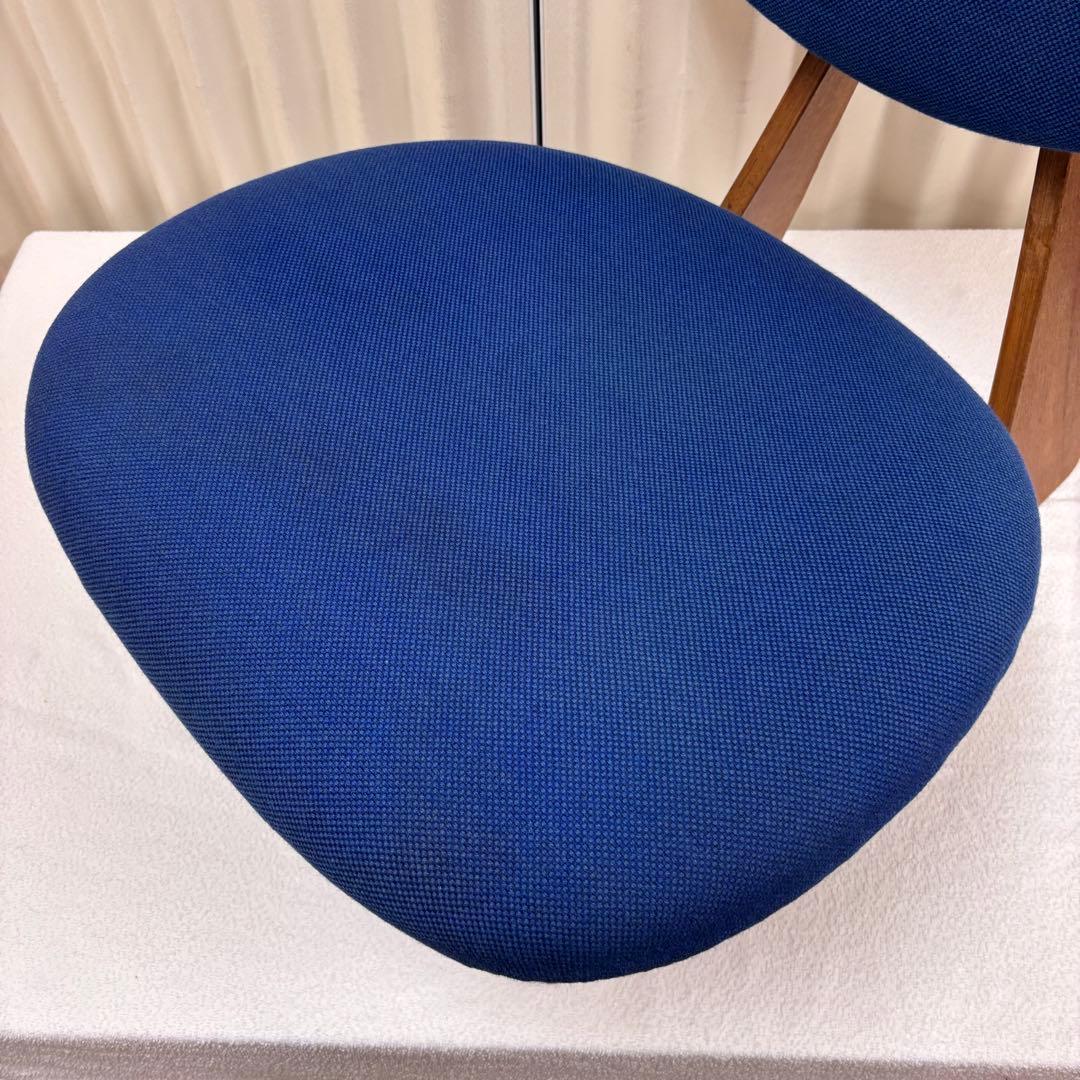 天童木工　TENDO　低座椅子　ブルー　長大作