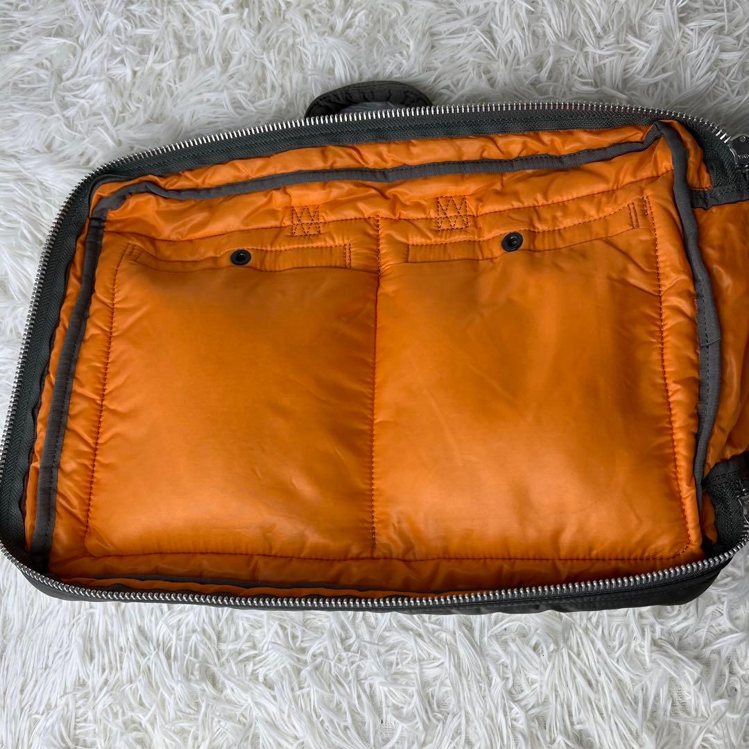 PORTER タンカー ビジネスバッグ 2way ナイロン セージグリーン