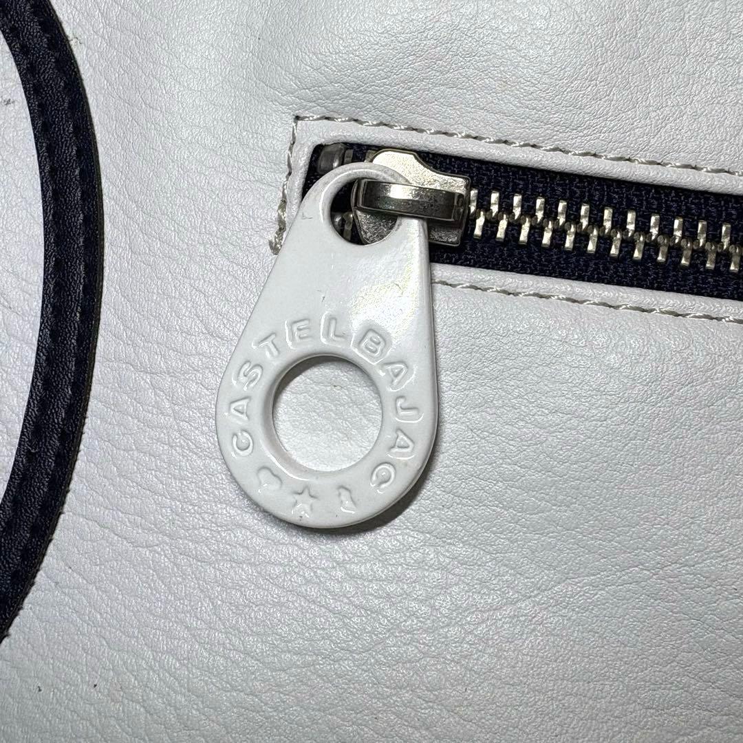 【未使用級】CASTELBAJAC➕ショルダーバッグ ホワイト